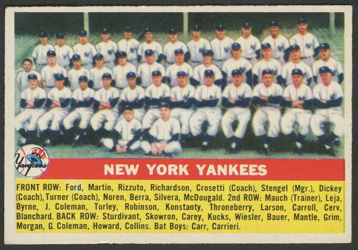 1956 Topps 1956 Topps Baseball Complete Set