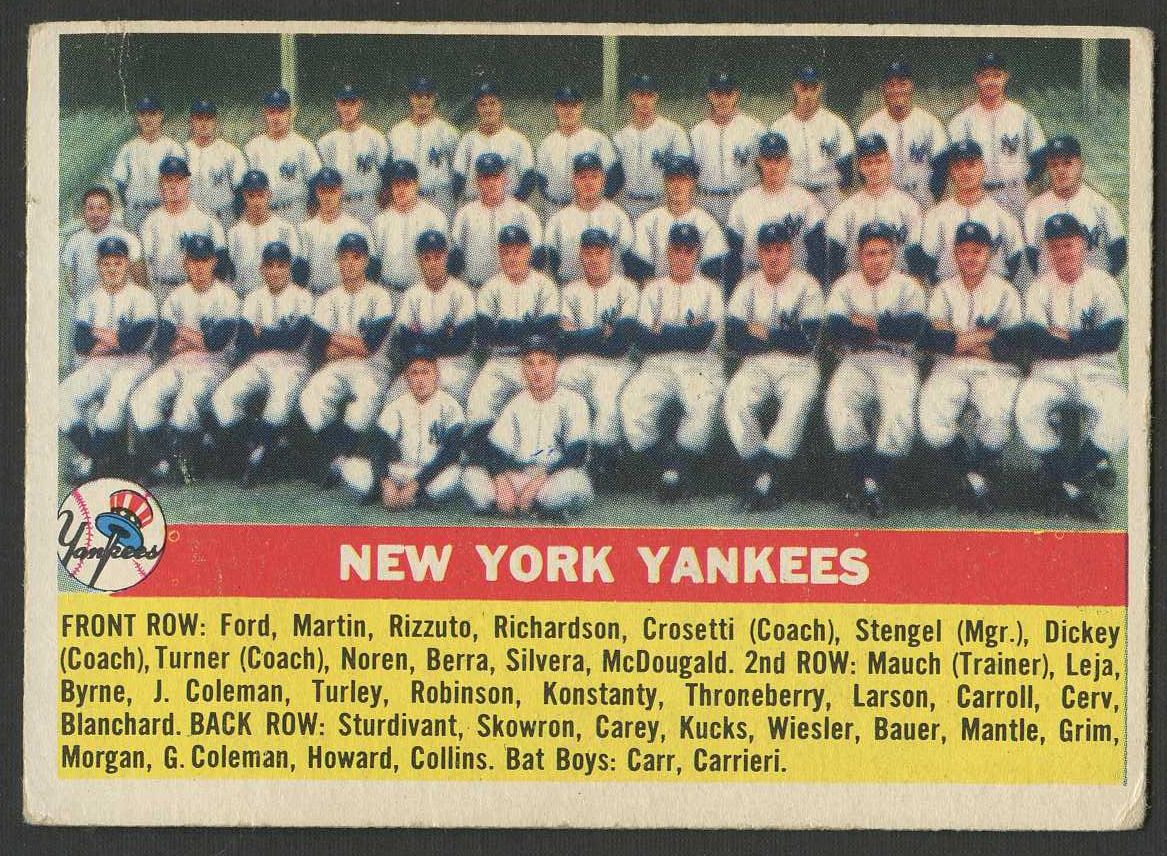 1956 Topps 1956 Topps Baseball Complete Set