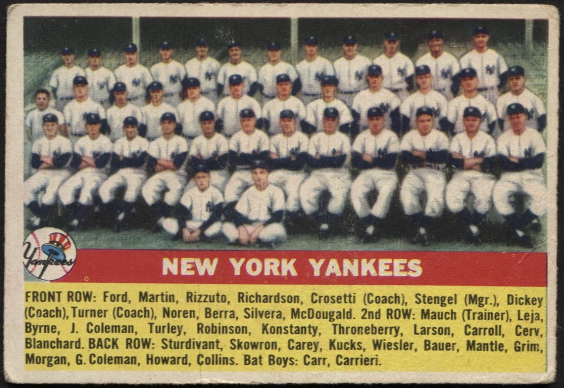 1956 Topps 1956 Topps Baseball Complete Set