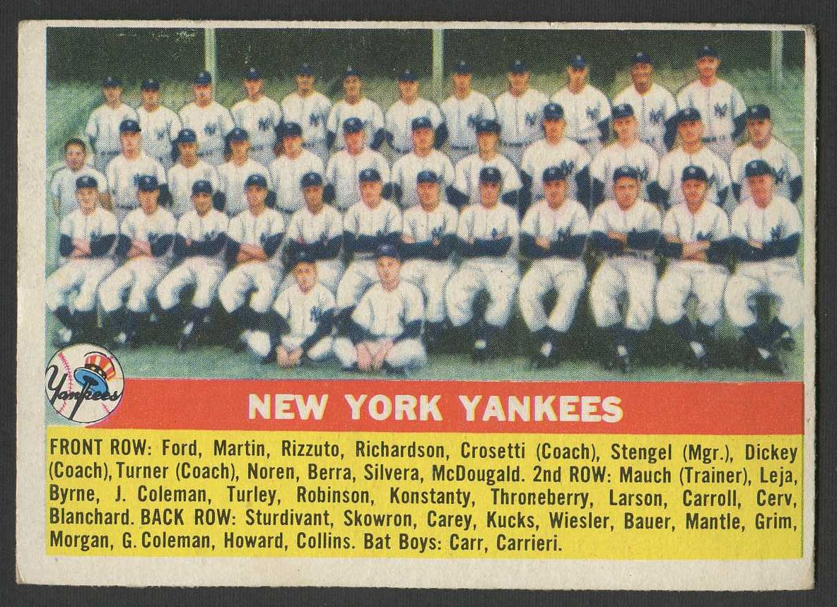 1956 Topps 1956 Topps Baseball Complete Set