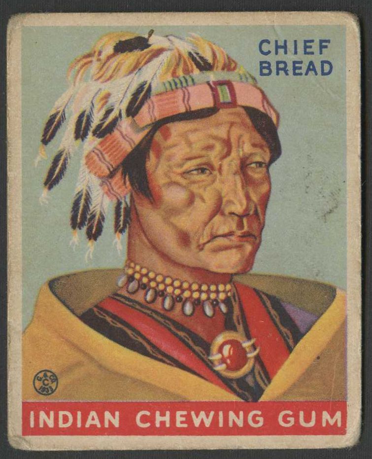 1933 Goudey Indian Gum Near Complete Set (147/216 Cards)