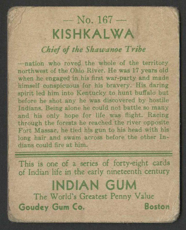 1933 Goudey Indian Gum Near Complete Set (147/216 Cards)