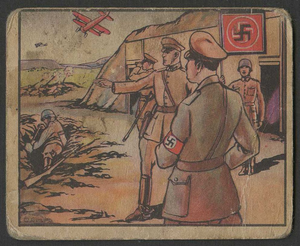 1938 Gum, Inc. Gum Inc. Horrors of War Near Complete Set (277/288)