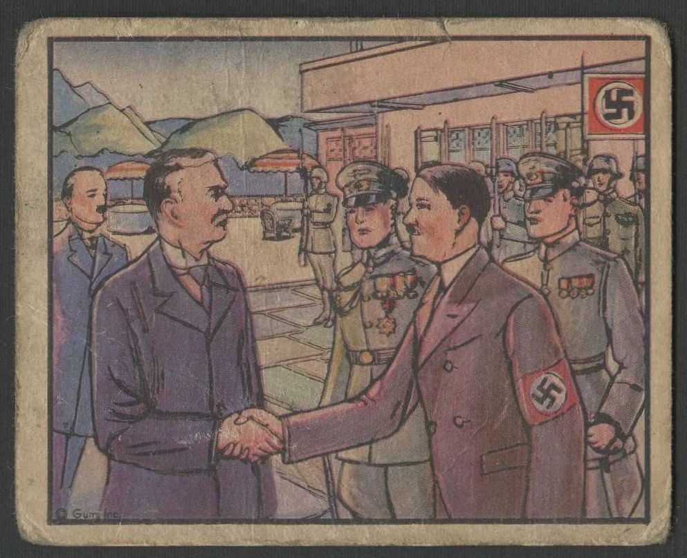 1938 Gum, Inc. Gum Inc. Horrors of War Near Complete Set (277/288)