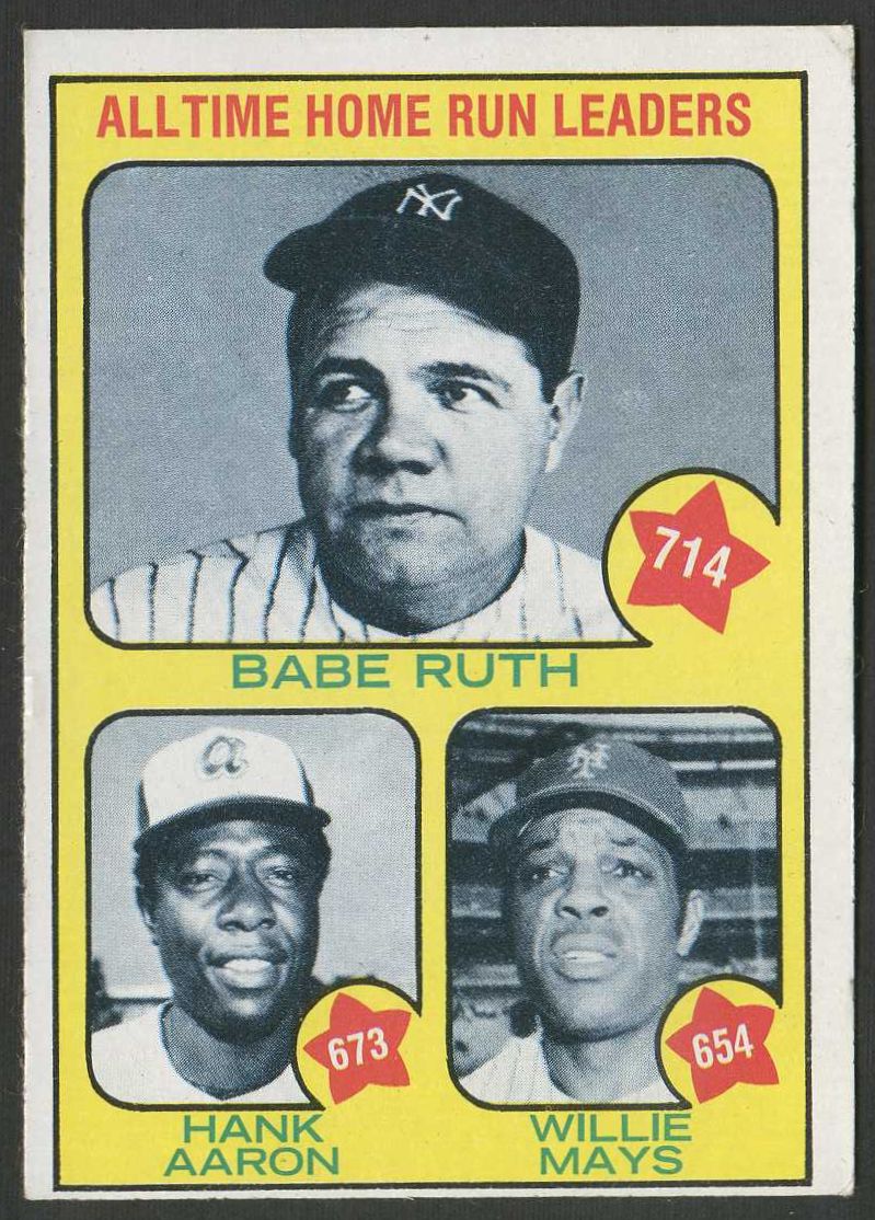 1973 Topps Baseball Complete Set