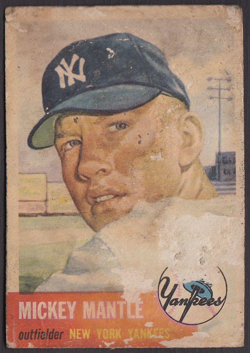 1953 Topps Baseball Near Complete Set