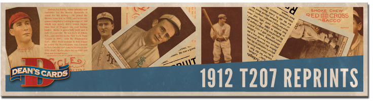 1912 T207 Brown Background Reprints