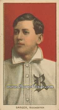 1909 T206 Piedmont & Sweet Caporal Back #19 Barger