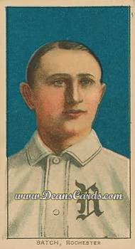 1909 T206 #0 Emil Batch - Portrait