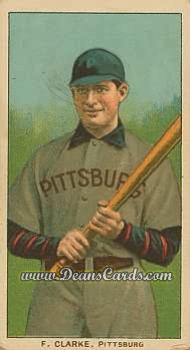 1909 T206 #0 Fred Clarke - Batting