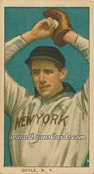 1909 T206 #0 Joe Doyle - Hands over head