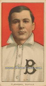 1909 T206 #0 Steamer Flanagan - Portrait