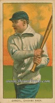 1909 T206 #0 Chick Gandil - Batting
