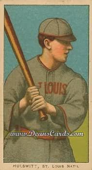 1909 T206 #0 Rudy Hulswitt - Batting
