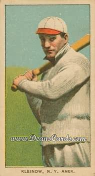 1909 T206 #0 Red Kleinow - Batting