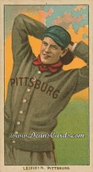1909 T206 #0 Lefty Leifeld - Pitching
