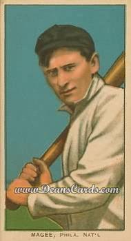 1909 T206 #0 Sherwood Magee - Batting