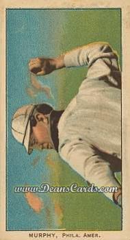 1909 T206 #0 Danny Murphy - Horizontal