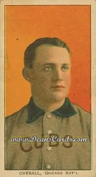 1909 T206 #0 Orval Overall - Portrait