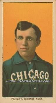 1909 T206 #0 Fred Parent - Portrait