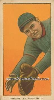 1909 T206 #0 Eddie Phelps - Fielding