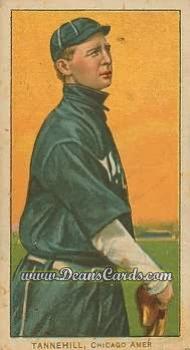 1909 T206 #0 Lee Tannenhill - Follow Thru