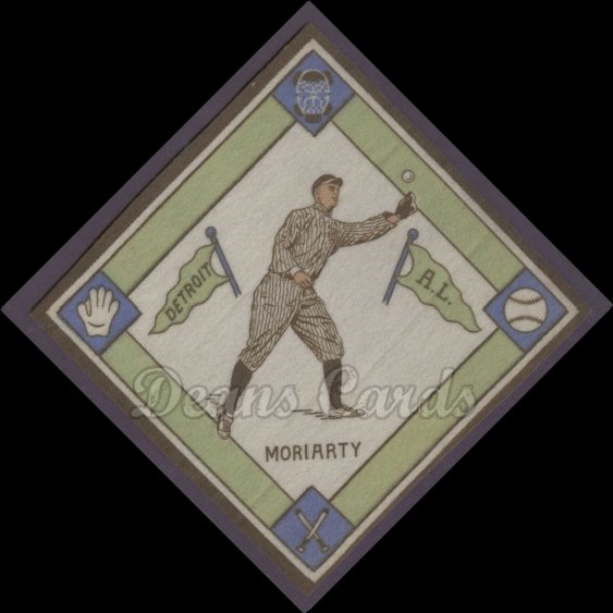 # 19A George Moriarty (White Infield) - 1914 B18 Blankets