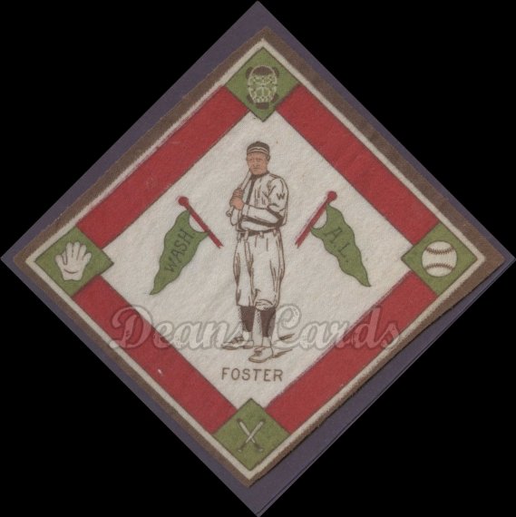 # 39A Eddie Foster (Green Bases) - 1914 B18 Blankets
