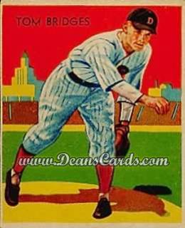 1934 Diamond Stars #5 Tommy Bridges