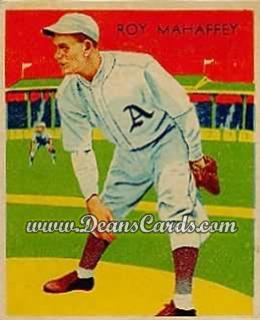 1934 Diamond Stars #10 A Leroy Mahaffey