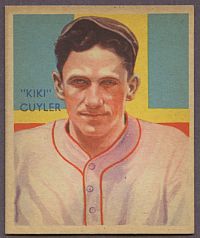 1934 Diamond Stars #31 A Kiki Cuyler