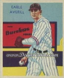 1934 Diamond Stars #35 Earl Averill