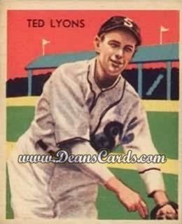 1934 Diamond Stars #43 Ted Lyons