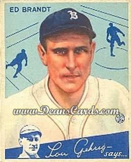 1934 Goudey #5 Ed Brandt