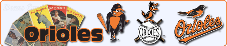 Baltimore Orioles Team Sets 