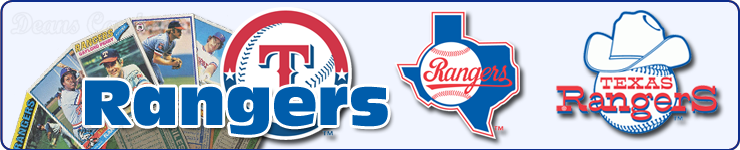 Texas Rangers Team Sets 